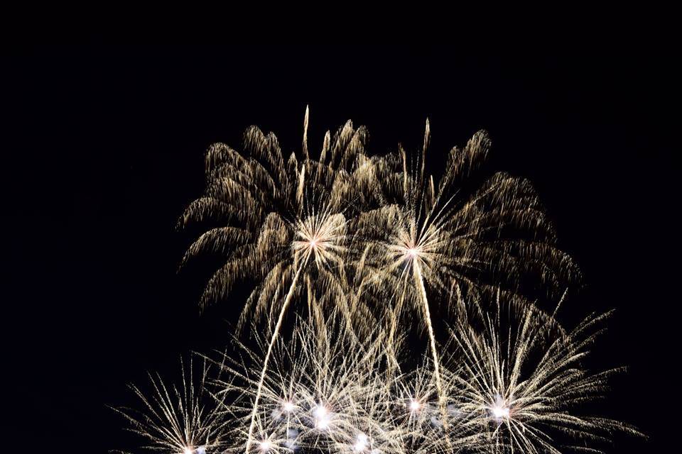 I fuochi d\'artificio di Sesto Calende 2018