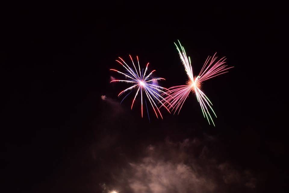 I fuochi d\'artificio di Sesto Calende 2018