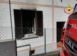 Incendio appartamento Luino