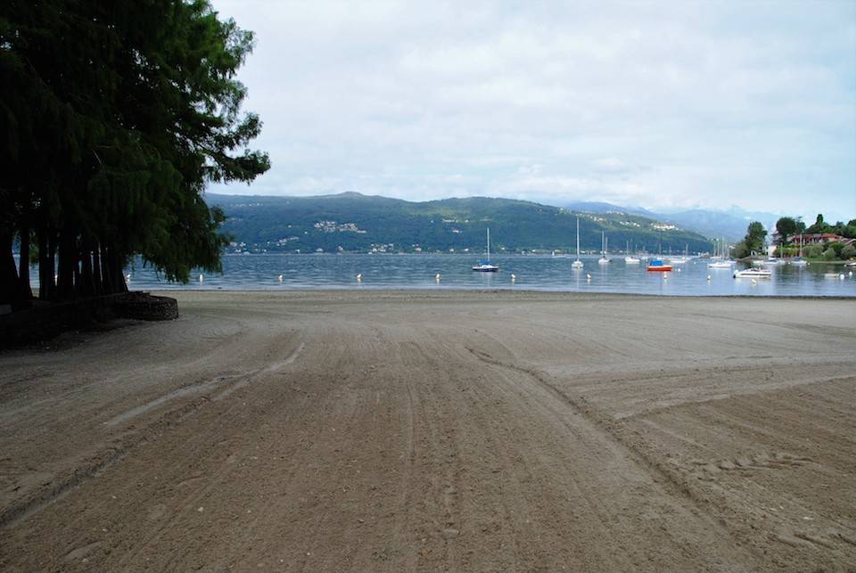 Monvalle - Lago Maggiore in secca