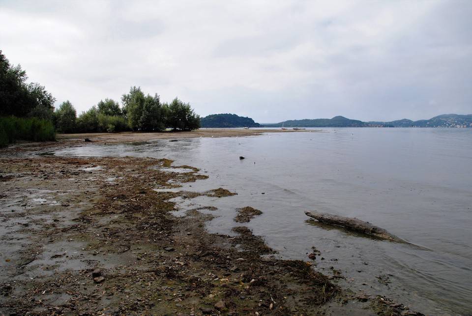 Monvalle - Lago Maggiore in secca