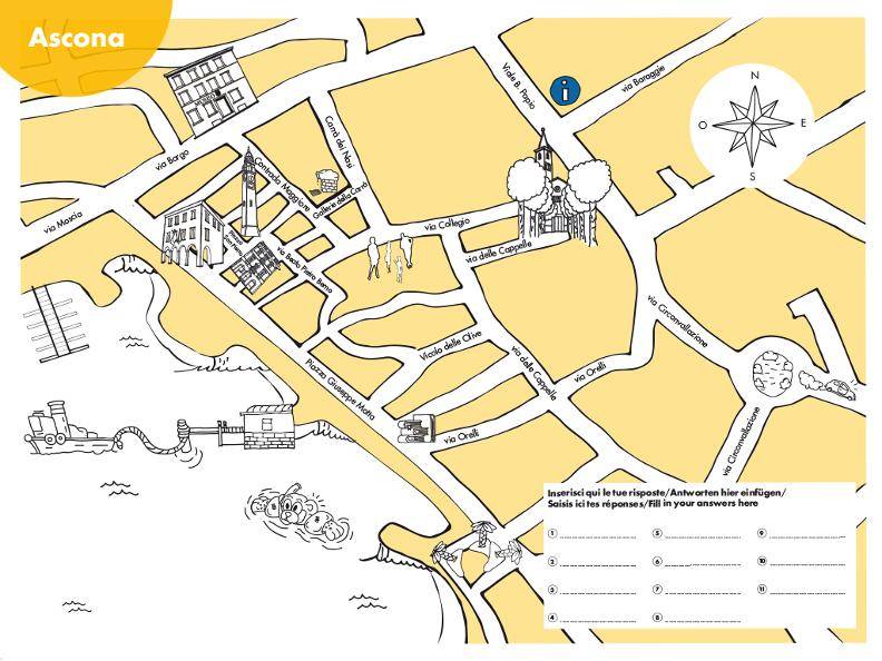 caccia al tesoro Lago Maggiore