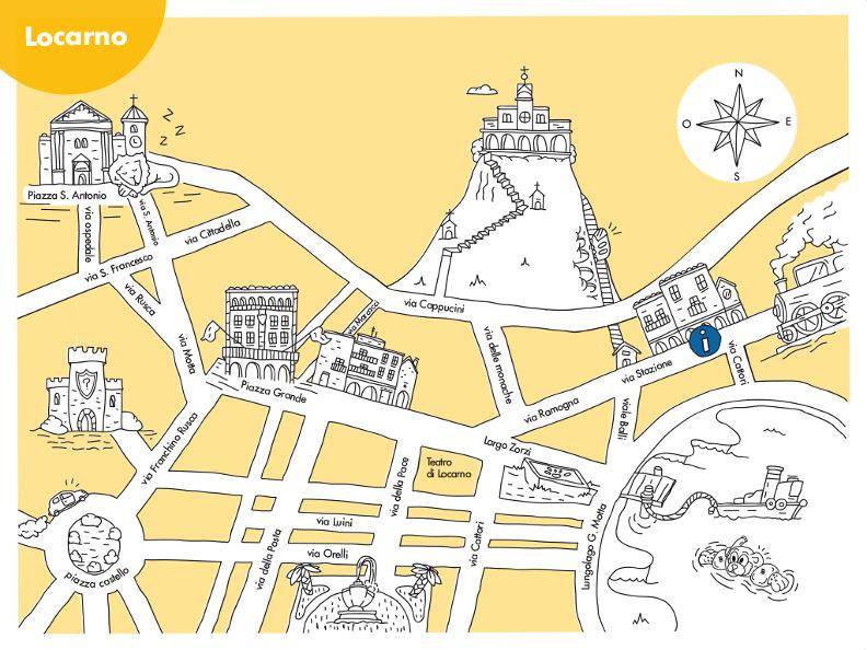 caccia al tesoro Lago Maggiore