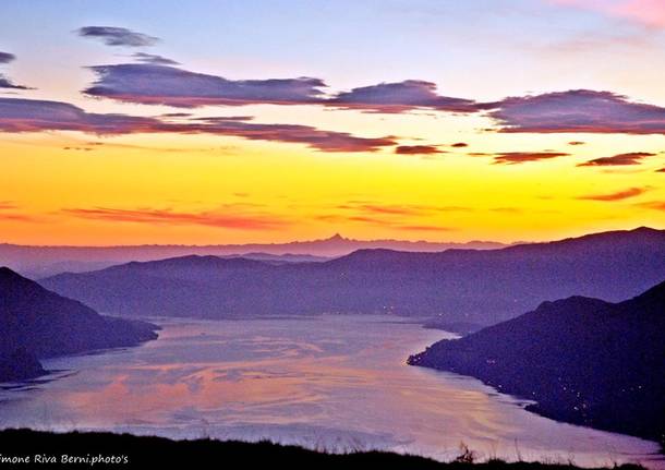 Tramonto alla Forcora