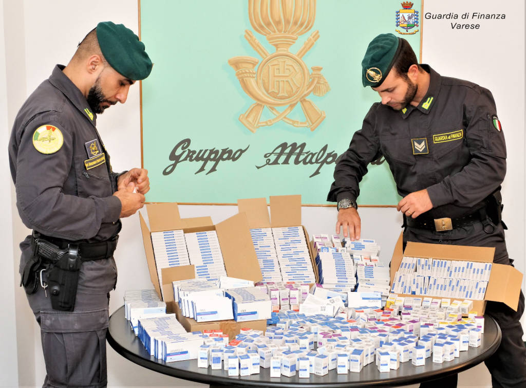 guardia di finanza malpensa sostanze dopanti