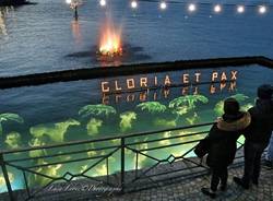 Il presepe sommerso di Laveno Mombello (foto di Luca Leone)