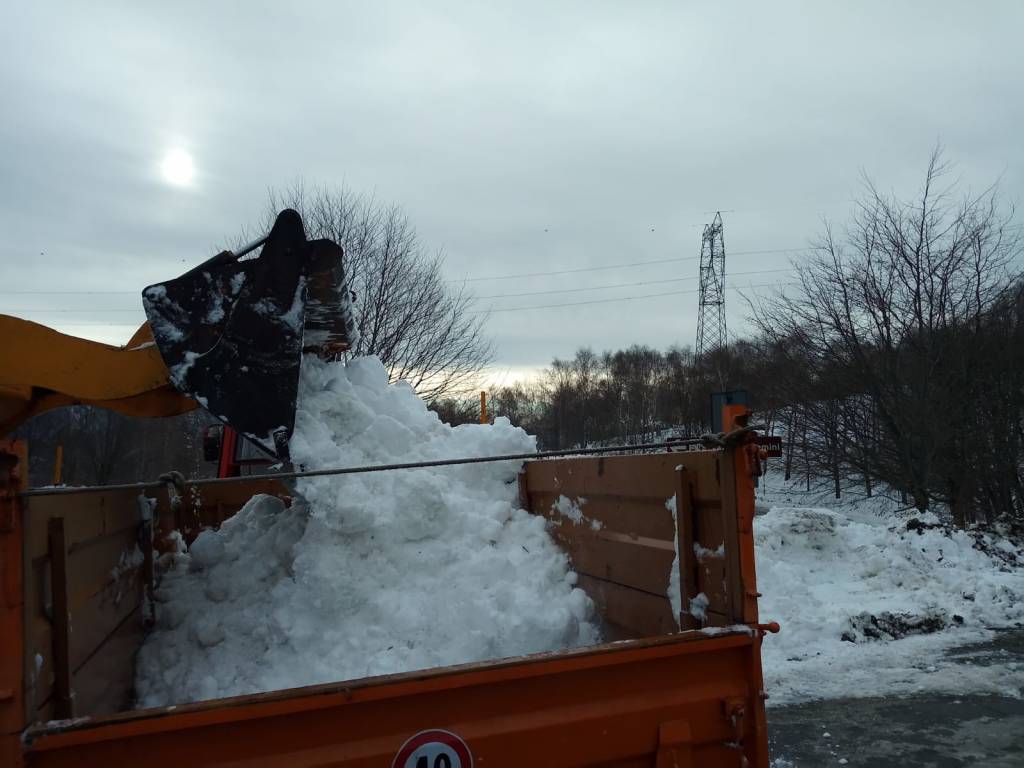 Forcora, la neve del “parcheggione” posata sulle piste