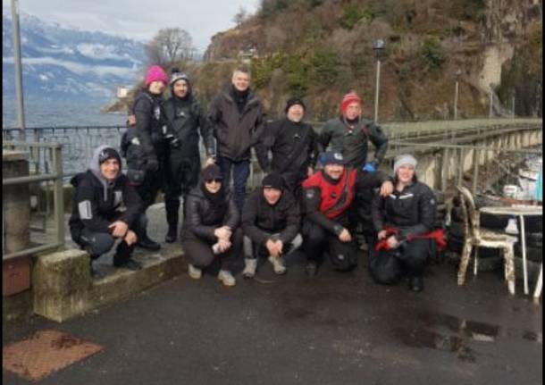 Maccagno con Pino e veddasca, pulitura lago 