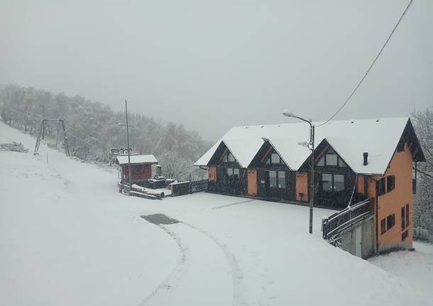 Neve di marzo in Forcora