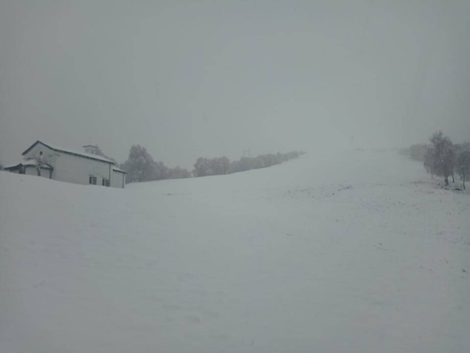 Neve di marzo in Forcora