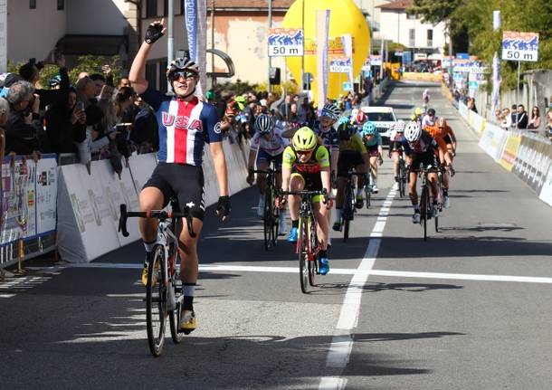 Megan Jabstrab trofeo da moreno piccolo binda ciclismo