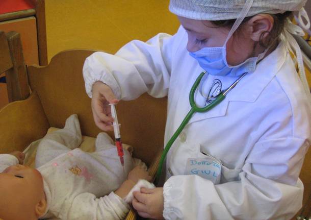 Il gioco del dottore in pediatria