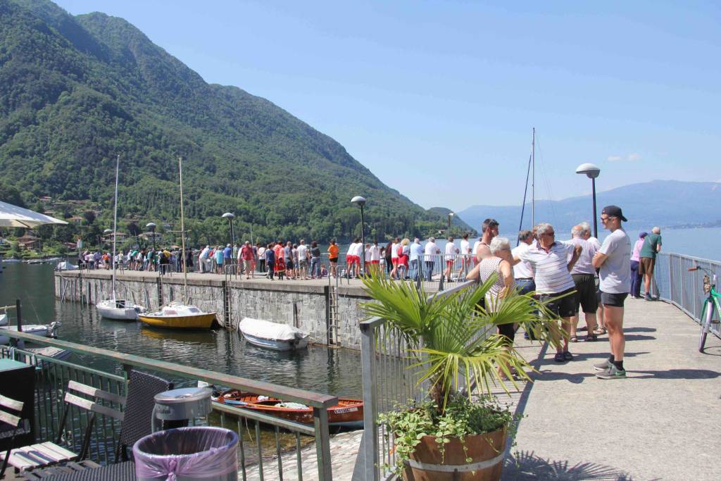 Gara di canottaggio sedile fisso a Cerro di Laveno Mombello 
