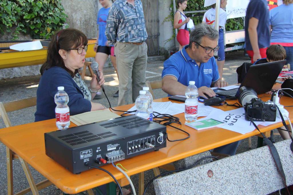 Gara di canottaggio sedile fisso a Cerro di Laveno Mombello 