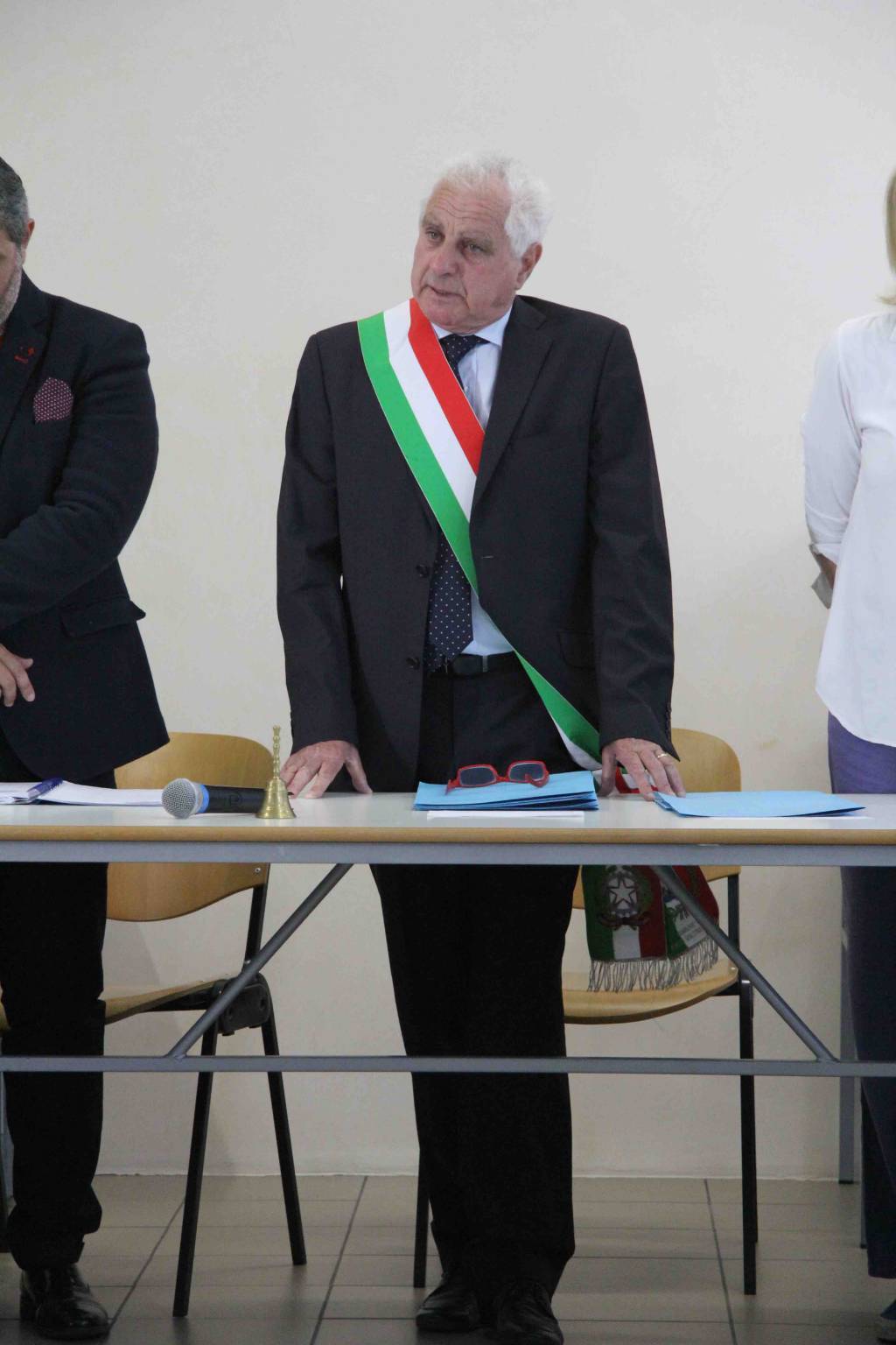 L'insediamento del sindaco Colombaroli di Porto Valtravaglia 