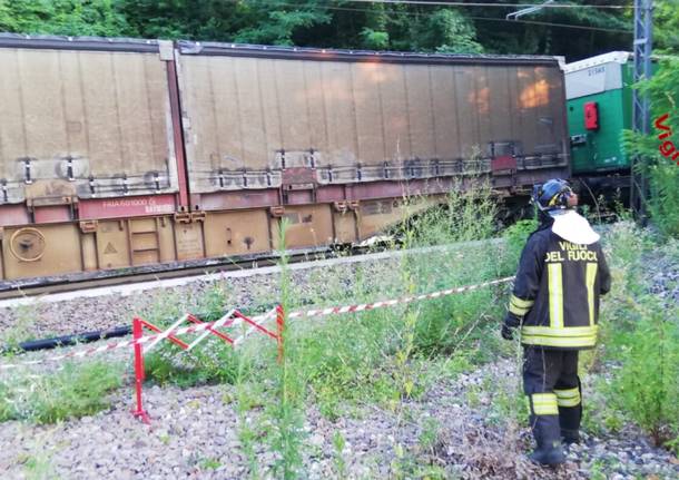 Auto precipita sulla ferrovia e viene travolta