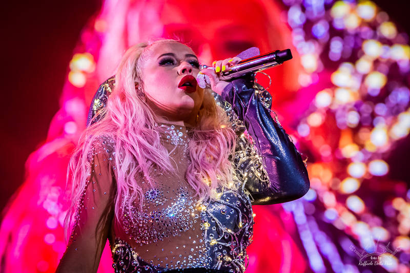 Christina Aguilera in concerto a Moon and Stars
