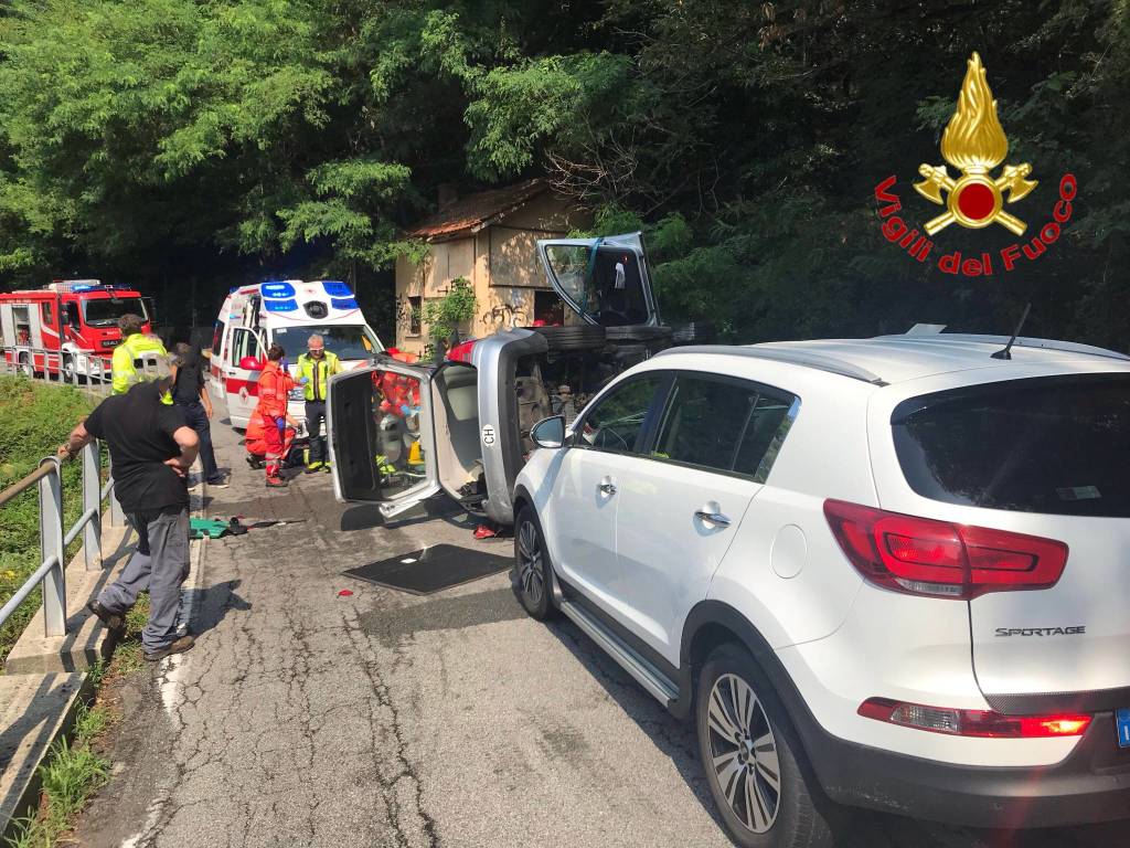 incidente creva luino