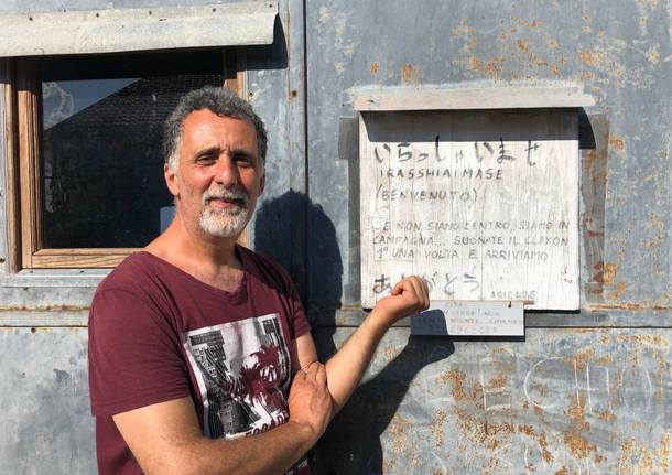 La fattoria del bricco a Luino, dove si coltivano verdure giapponesi 