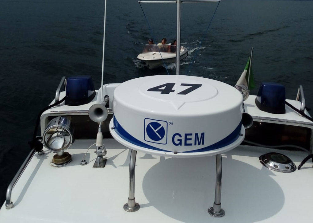 Leggiuno - Salvataggio motoscafo