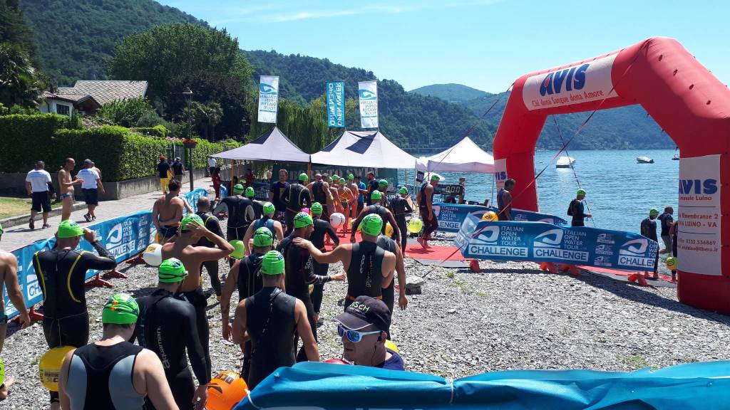 Maccagno e i Castelli di Cannero, tappa spettacolare dell’Italian Open Water Tour