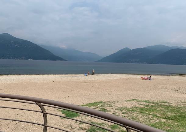 Germignaga e la sua spiaggia