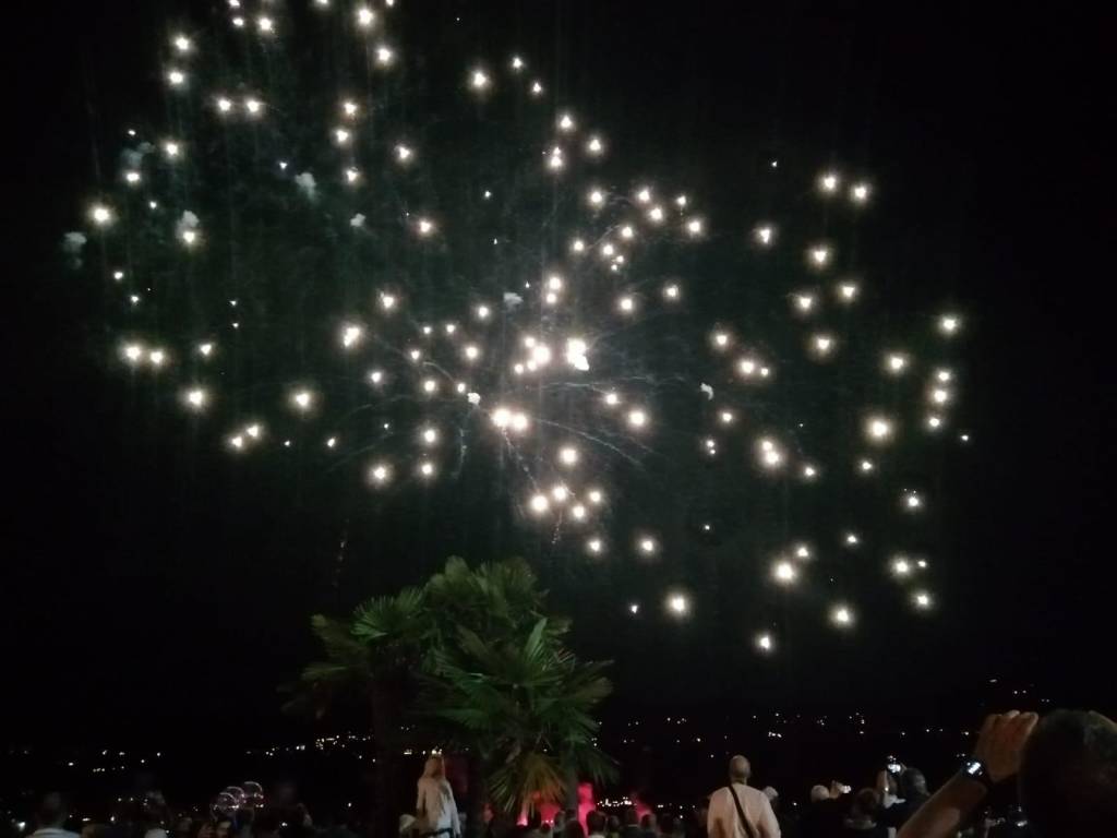 Fuochi d'artificio Ranco 2019