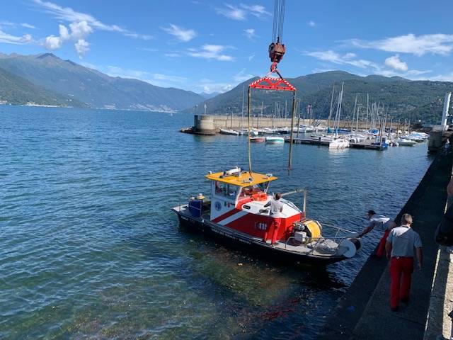 Lago Maggiore, si cerca lo scomparso col robot