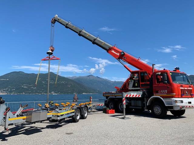 Lago Maggiore, si cerca lo scomparso col robot