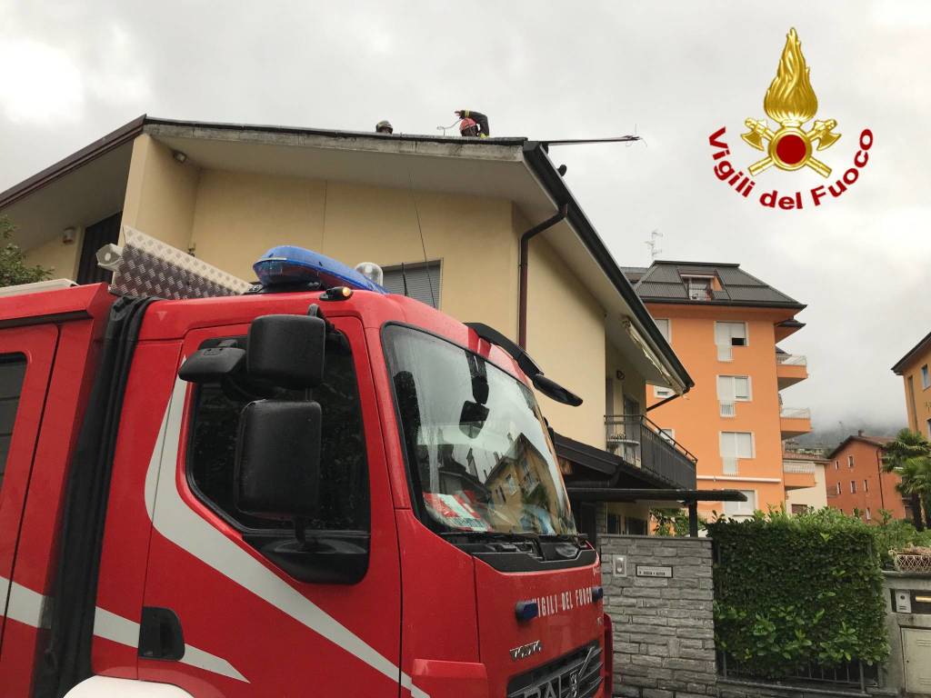 Maltempo sull'Alto Varesotto, 12 agosto 2019 