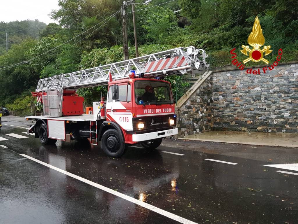 Maltempo sull'Alto Varesotto, 12 agosto 2019 