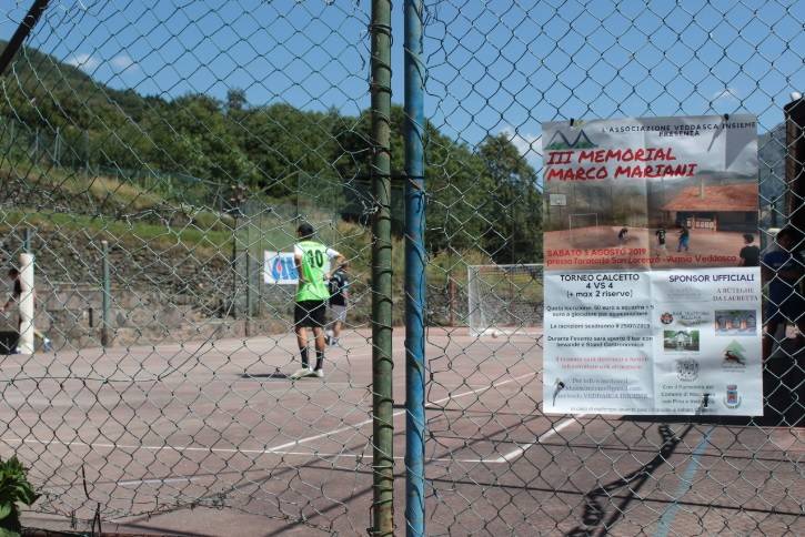 Memoriale di calcio Marco Mariani armio