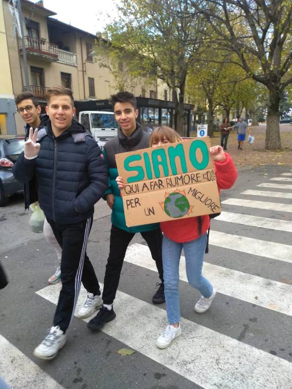 Fridays for Future, centinaia di studenti in piazza a Luino