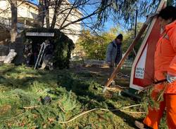 Luino, il presepe degli alpini