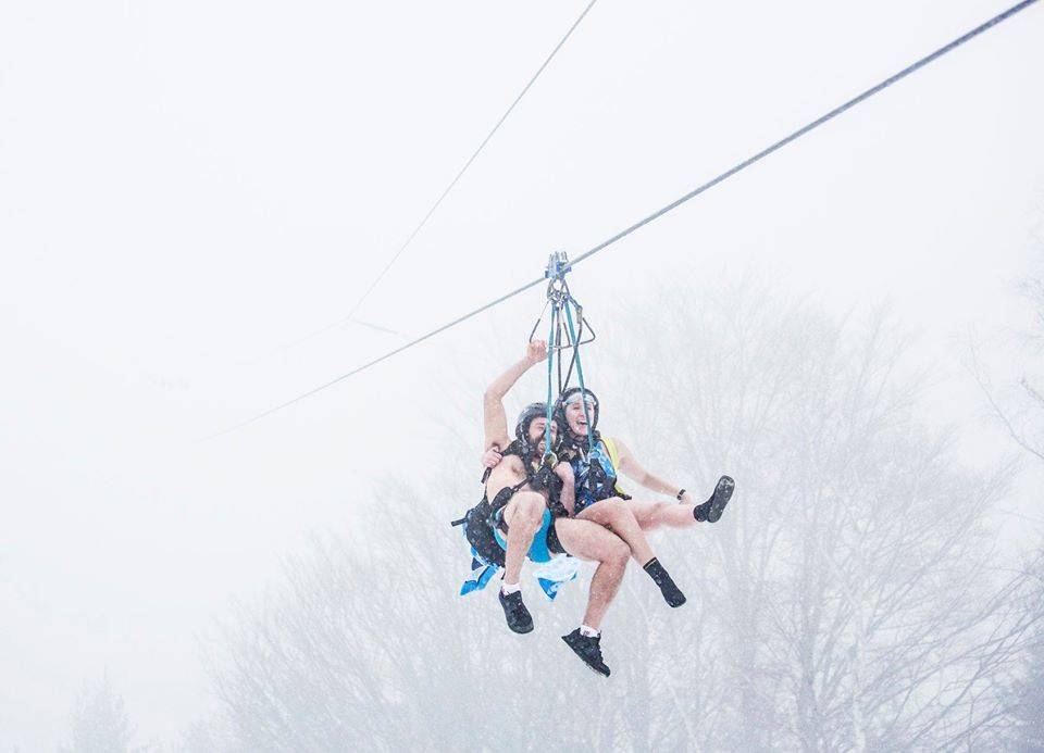 "Cimento in volo” alla Lago Maggiore Zipline