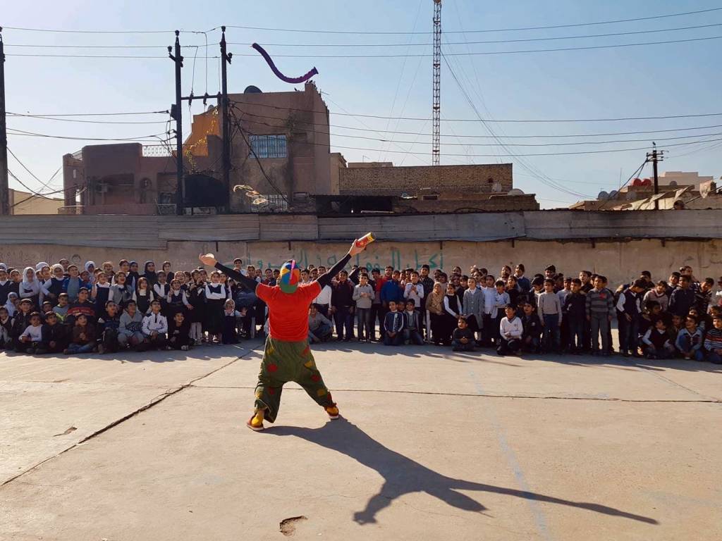 Claun Pimpa in Iraq