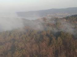 Incendio a Lentate