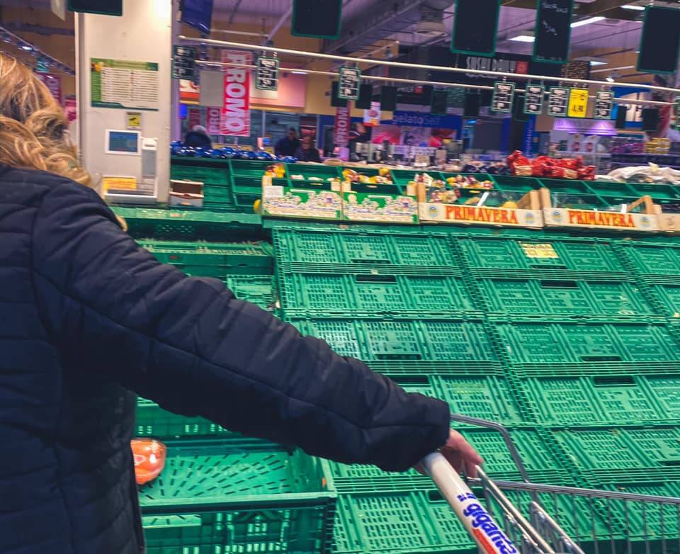 Supermercati e coronavirus