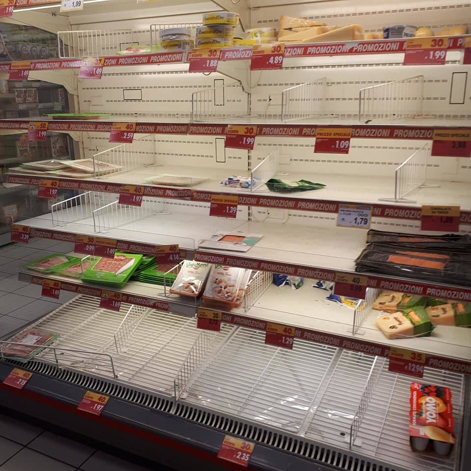 Supermercati e coronavirus