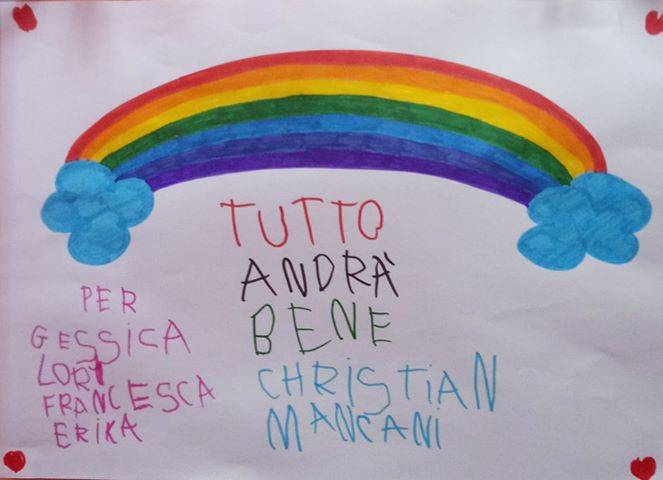 balconi disegni andrà tutto bene