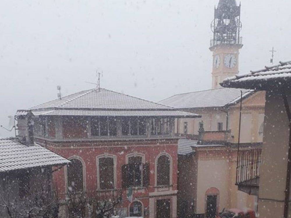La neve del 1 marzo
