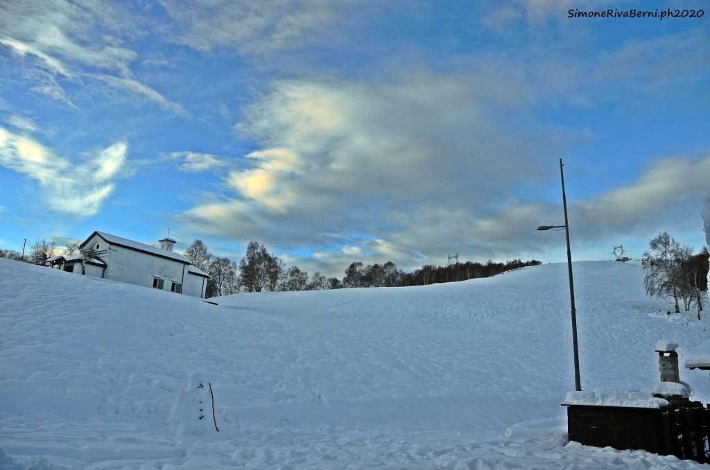 Forcora, le foto della nevicata di marzo