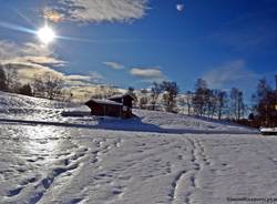 Forcora, le foto della nevicata di marzo