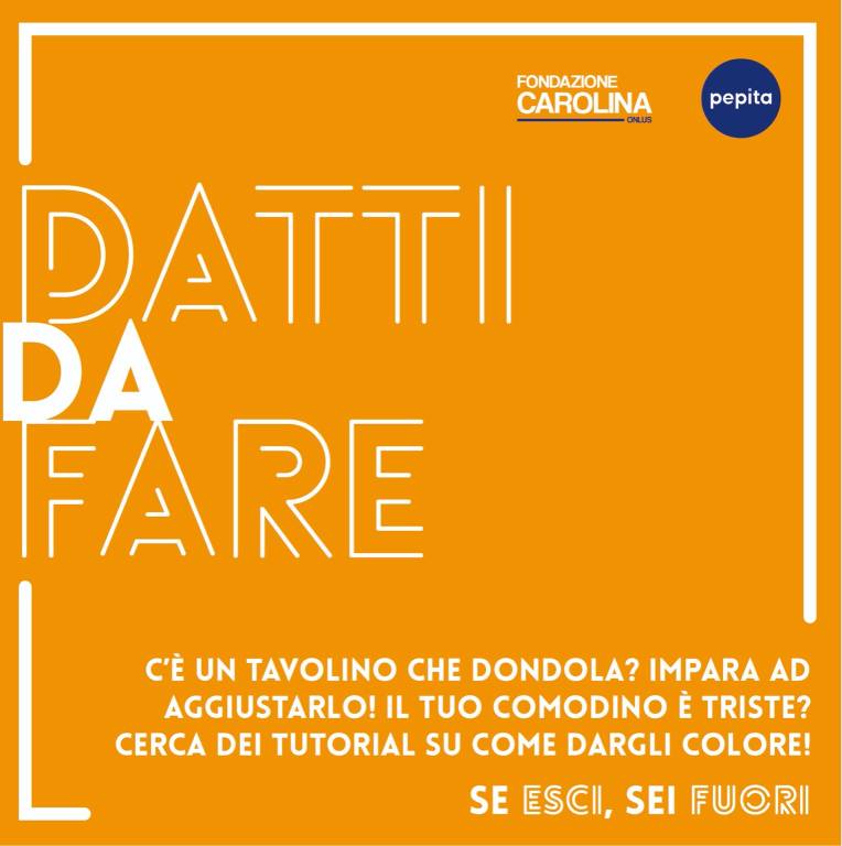 I consigli per i ragazzi: #SeEsciSeiFuori