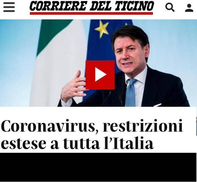 I giornali stranieri sul coronavirus