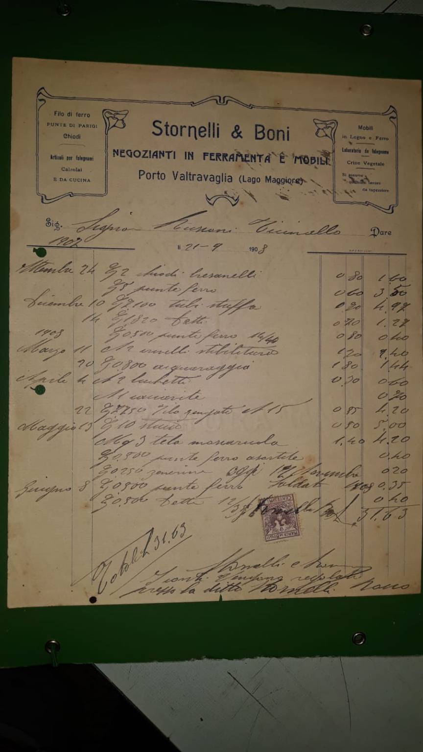 I piccoli negozi di Porto Valtravaglia 