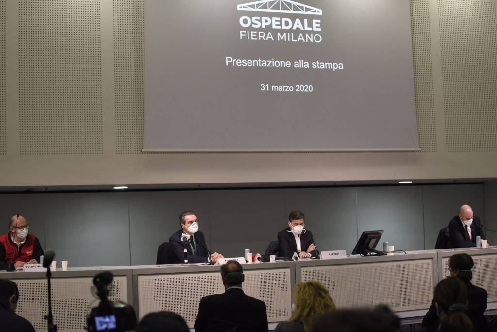 Il nuovo ospedale a FieraMilano