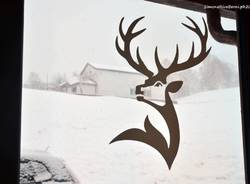 La neve in forcora - foto simone riva berni