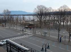 Le foto di Arona deserta