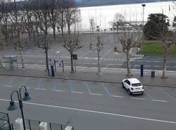 Le foto di Arona deserta